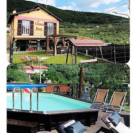 Casa Ginni Con Piscina E Giardino Caravonica Exteriér fotografie