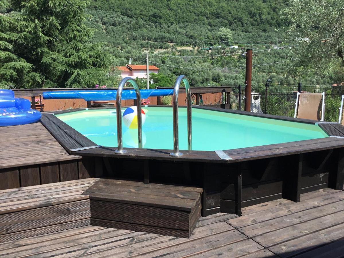 Casa Ginni Con Piscina E Giardino Caravonica Exteriér fotografie